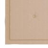 vidaXL Chaises de jardin lot de 6 avec coussins Bois de teck massif