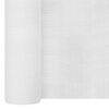 vidaXL Filet brise-vue Blanc 1,5x50 m PEHD 195 g/m&sup2;