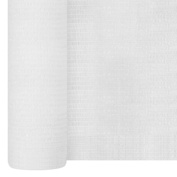 vidaXL Filet brise-vue Blanc 1,5x50 m PEHD 195 g/m&sup2;