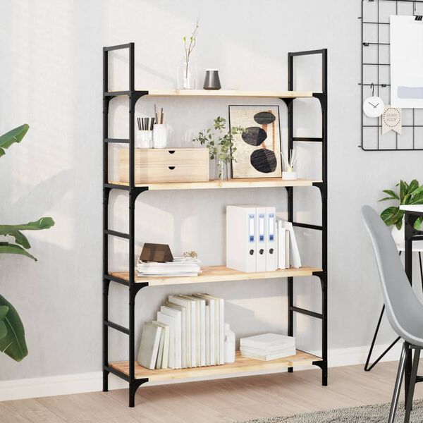 vidaXL &Eacute;tag&egrave;re flottante 80x30x2 cm bois d'acacia massif non trait&eacute;