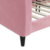 vidaXL Lit de repos sans matelas rose 80x200 cm velours