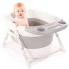Bo Jungle Baignoire b&eacute;b&eacute; B-Foldable Gris et blanc