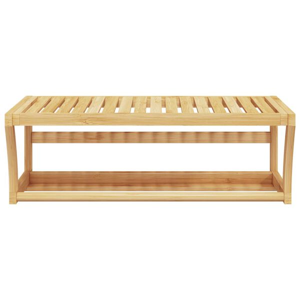 vidaXL &Eacute;tag&egrave;re murale &agrave; serviettes 60x25x20 cm bambou