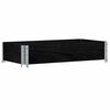 vidaXL Jardini&egrave;re noir 100x50 cm bois massif de pin