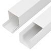 vidaXL Goulotte de c&acirc;ble 50x25 mm 30 m PVC