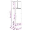 vidaXL Armoire de salle de bain chêne artisanal 33x33x120,5 cm