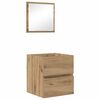 vidaXL Cabinet de salle de bain Ch&ecirc;ne artisanal 41 x 38,5 x 45 cm