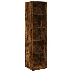 vidaXL Garde-robe ch&ecirc;ne fum&eacute; 50x50x200 cm bois d'ing&eacute;nierie