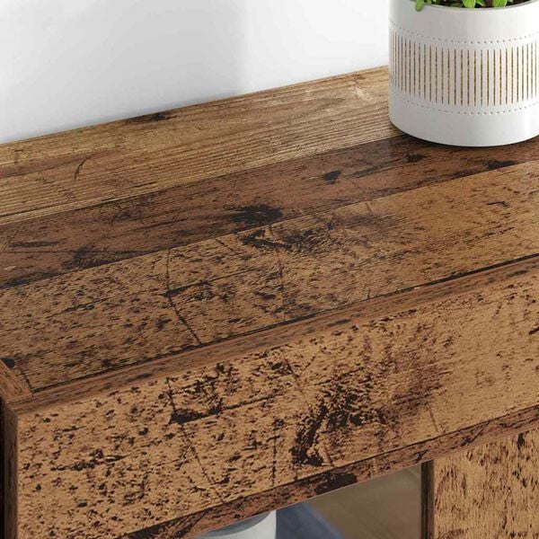 vidaXL Cabinets muraux 2 pcs Bois Ancien 69,5 x 34 x 90 cm
