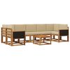 vidaXL Ensemble de canap&eacute;s d'ext&eacute;rieur 6 pc