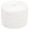 vidaXL Corde utilitaire polyvalente 10 mm 25 m Blanc PP