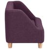 vidaXL Canap&eacute; pour chien Bordeaux 60x37x39 cm Lin