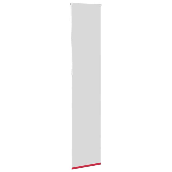 vidaXL Store enrouleur occultant rouge largeur du tissu 40,7 cm