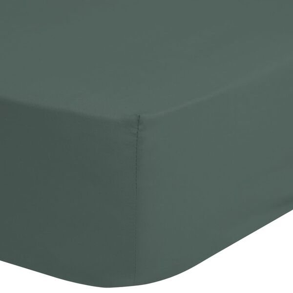 Good Morning Drap-housse 90x200 cm Vert olive