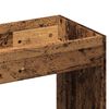 vidaXL Buffet haut vieux bois 92x33x180 cm bois d'ing&eacute;nierie