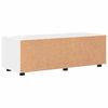 vidaXL Cabinet en Bois avec tiroir Blanc brillant 100,5 x 39 x 30 cm