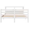 vidaXL Cadre de lit avec t&ecirc;te de lit sans matelas 160x200 cm