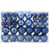 vidaXL Boules de No&euml;l 100 pcs bleu &Oslash;3/4/6 cm