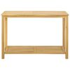 vidaXL Table console de jardin 110x40x75 cm Bois d'acacia solide
