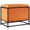 vidaXL Jardini&egrave;re cire marron 60x40x50 cm bois de pin massif