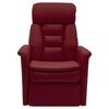 vidaXL Fauteuil de massage Rouge bordeaux Similicuir