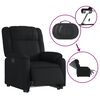 vidaXL Fauteuil inclinable &eacute;lectrique noir similicuir