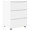 vidaXL Armoire de rangement Blanc 60 x 48 x 81 cm Bois d'ing&eacute;nierie