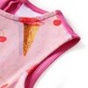 Robe pour enfants rose vif 116