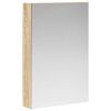 vidaXL Armoire Miroir de Salle de Bain Ch&ecirc;ne Sonoma