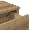 vidaXL &Eacute;tag&egrave;re murale avec tiroirs ch&ecirc;ne artisanal bois d'ing&eacute;nierie
