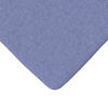 vidaXL Coussins de si&egrave;ge 4 pcs Bleu denim 40 x 40 x 3 cm tissu