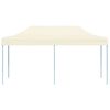 vidaXL Tente pliable 3 x 6 m Blanc cr&egrave;me