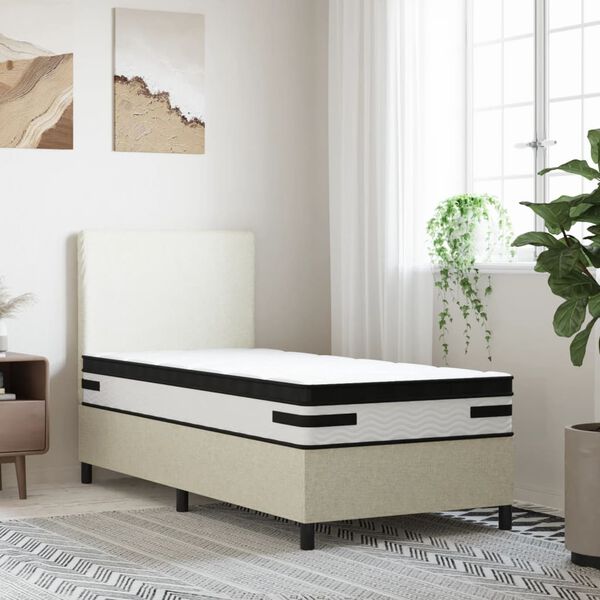 vidaXL Matelas &agrave; ressorts ensach&eacute;s moyen plus 70x200 cm