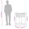 vidaXL Ensemble de bar de jardin avec coussins 7 pcs marron poly rotin