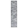 vidaXL Tapis BCF Gris oriental 80x350 cm