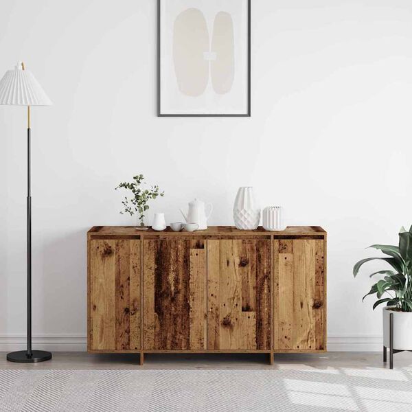 vidaXL Buffet Bois ancien 135 x 41 x 75 cm Bois d'ing&eacute;nierie