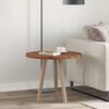 vidaXL Plateau de table Marron Clair &Oslash; 60 x 2,5 cm
