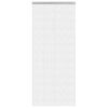 vidaXL Moustiquaire de porte &agrave; cha&icirc;ne 90x200 cm aluminium