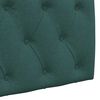 vidaXL T&ecirc;te de lit suspendue Vert fonc&eacute; 210 x 55 x 7 cm tissu