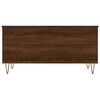 vidaXL Table basse Ch&ecirc;ne marron 90x44,5x45 cm Bois d'ing&eacute;nierie