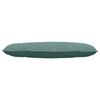 vidaXL Coussin de Dos Vert Mer 120 x 50 cm Tissu en velours c&ocirc;tel&eacute;