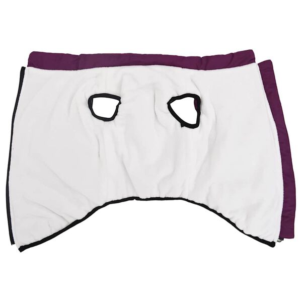 vidaXL Manteau pour chiens avec harnais imperm&eacute;able r&eacute;fl&eacute;chissant L48