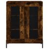 vidaXL Buffet ch&ecirc;ne fum&eacute; 69,5x34x90 cm bois d'ing&eacute;nierie