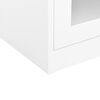 vidaXL Armoire de bureau Blanc 90x40x105 cm Acier