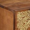 vidaXL Buffet avec porte Marron 60 x 33 x 75 cm Bois de mangue massif