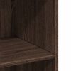 vidaXL Buffet haut ch&ecirc;ne marron 70x41x124 cm bois d'ing&eacute;nierie