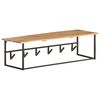 vidaXL Pat&egrave;re &agrave; bord naturel 100x34x38 cm Bois d'acacia massif