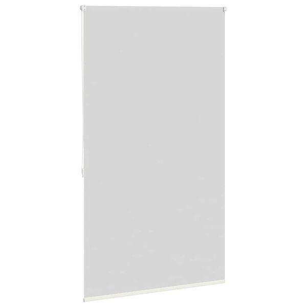 vidaXL Store enrouleur occultant 124,4 x 175 cm, largeur du tissu 120 cm, blanc cass&eacute;