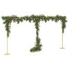 vidaXL Arche de mariage Dor&eacute; 657 x 35 x 300 cm Acier