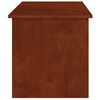 vidaXL Bo&icirc;te de Rangement Ext&eacute;rieure Rouill&eacute; 100 x 50,5 x 50 cm Acier